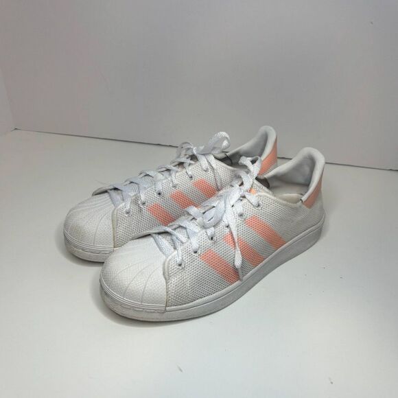 Adidas Superstar Sun Glow Low Top Sneakers Womens Comfy Athletic Casual - Picture 2 of 6